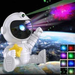 Fr גיימיניג  Galaxy Star Projector 8 Effects Astronaut Starry Sky Projector Galaxy Night Ligh