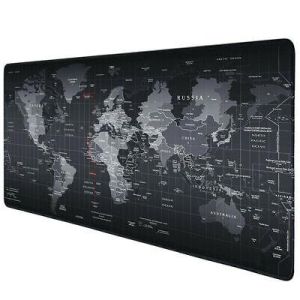 Fr גיימיניג  World Map Gaming Mouse Pad Large Mouse Pad Gamer Big Mouse Mat Computer Mousepad